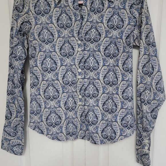 Tommy Hilfiger Button Down Long Sleeve Shirt-cotton - Picture 2 of 3